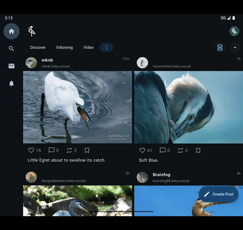 Shared element transition animation