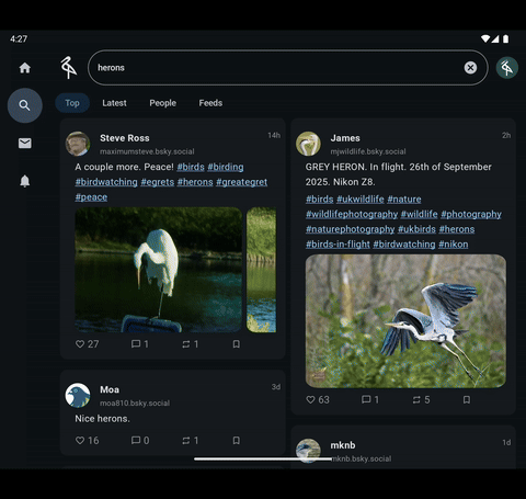 Pull to refresh animation